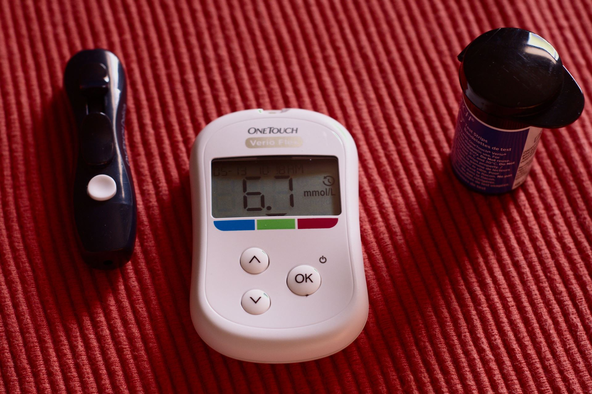 a blood sugar level monitor